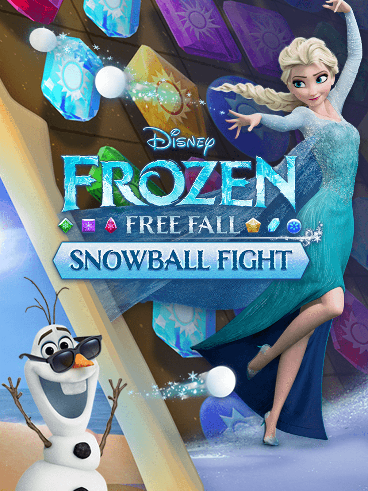 Frozen Free Fall: Snowball Fight